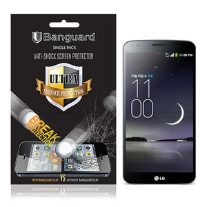LG G Flex 뱅가드 AnTI-Shock 강화 방탄필름 싱글팩/지 플렉스 충격흡수 액정보호필름